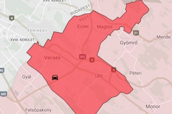 Súlyos baleset, teljes útzár az M0-son