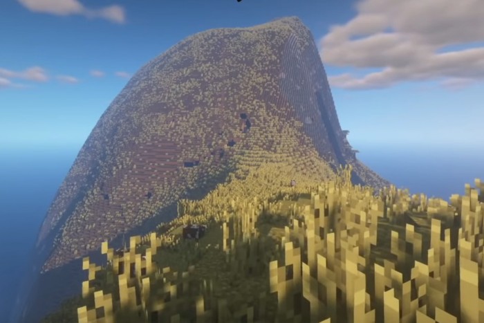 Valós méretében megépítették a Földet egy videójátékban