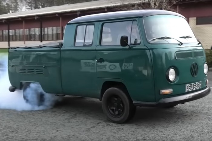 450 lóerős lett az elektromossá alakított öreg Transporter