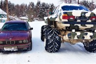 Minden akadályt legyűr az oroszok extrém BMW-je 23