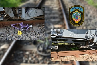 Két fiú poénból bicikliket tett a vonat elé Tolnában