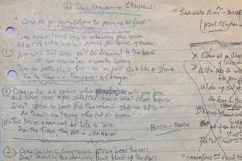 715 millió forintot ér ez a papírlap, mert nem akárki firkálta össze