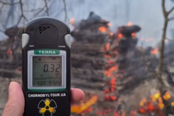 Turistákat vonzó romokat pusztított el a Csernobil mellett tomboló tűzvész