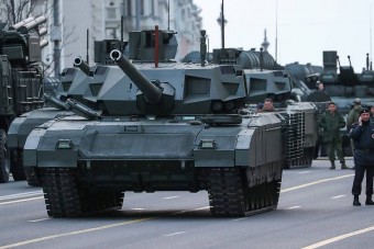 Már a csatatéren tesztelik az új orosz tankot