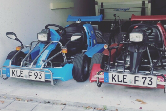 Legális őrület, rendszámos gokartok eladók Németországban