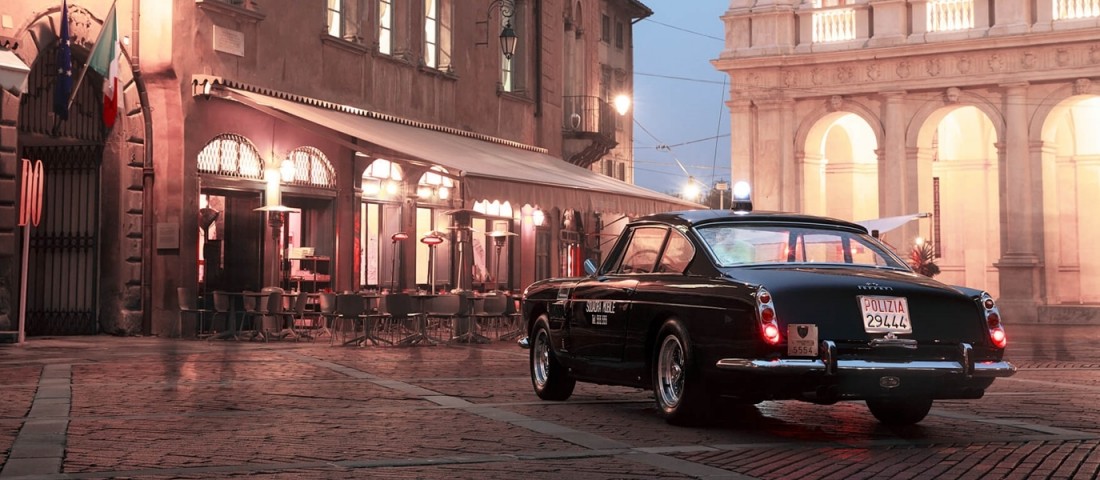 Senki nem menekülhetett a római Ferrari rendőrautó elől