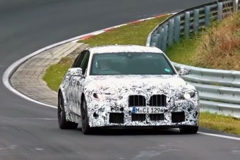 Már hallhatjuk az új M3-as BMW hangját