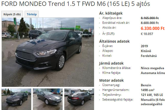 Padlóra küldte a járvány az új autók árát 9