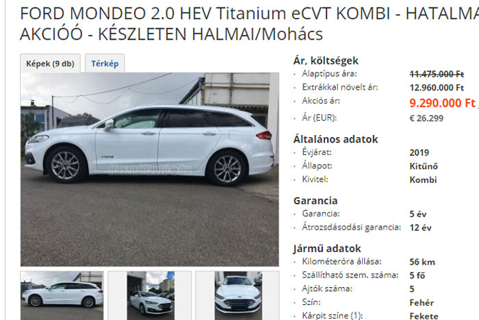 Padlóra küldte a járvány az új autók árát 10