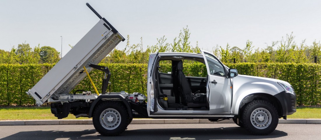 Már billenőplatóval is kapható az Isuzu D-Max