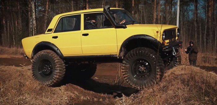 Az oroszok megcsinálták a tökéletes terepmenő Zsigulit V8-as motorral 3