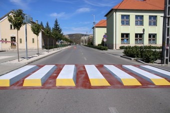 Dorogon már van 3D-s zebra