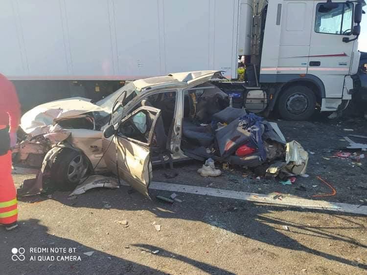 Nagy baleset, teljesen megbénult az M3-as 1