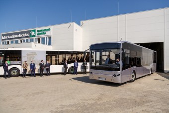 Újraindult a munka a magyar buszgyárban