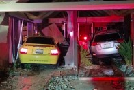 Ismét autó csapódott egy házba itthon 3 Ismét autó csapódott egy házba itthon 3