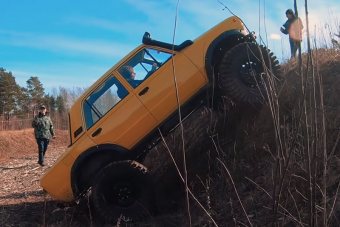 Az oroszok megcsinálták a tökéletes terepmenő Zsigulit V8-as motorral