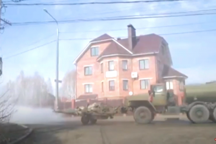 Sugárhajtással küzdenek a vírus ellen az oroszok