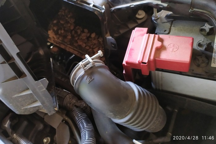 Igazi meglepetés várta Szabolcsot a légszűrőházban 2