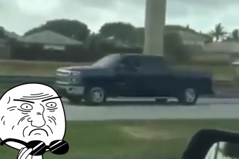 Szökőévente sem sűrűn látni ilyet közúton, de úgy általában sehol