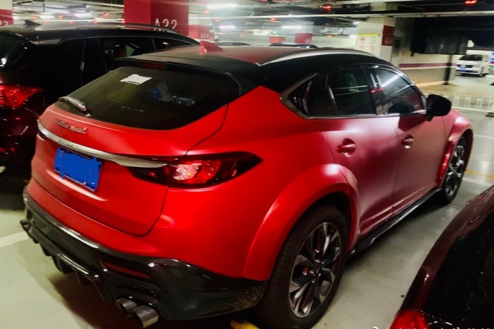 Maseratira vágyott, átalakította a Mazdáját 3