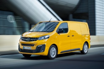 Nyártól elérhető az Opel villanyfurgonja