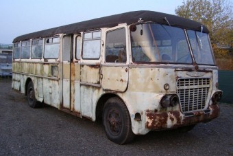 53 éves Ikarus került eladósorba Csehországban
