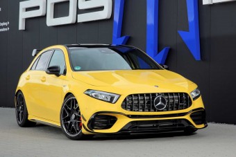 320 felett száguld a legkisebb Merci