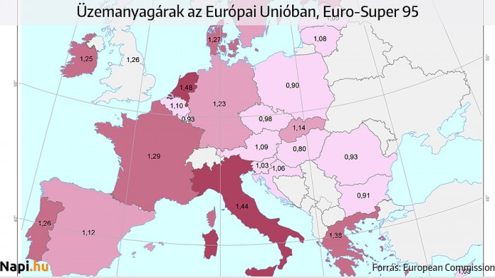 Példátlan: a magyar benzin a legolcsóbb az egész unióban 1 | Vezess Példátlan: a magyar benzin a legolcsóbb az egész unióban 1