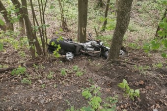 Halálos balesetet szenvedett egy motoros Felsőtárkánynál