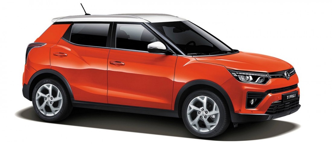 Apró motorral érkezik a megújult SsangYong Tivoli