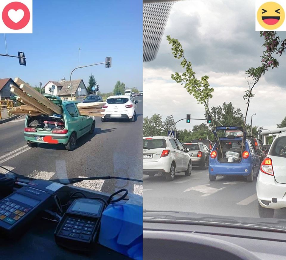 Nem számít a méret, ezek a hibbant autósok bármit elszállítanak 1 Nem számít a méret, ezek a hibbant autósok bármit elszállítanak 1