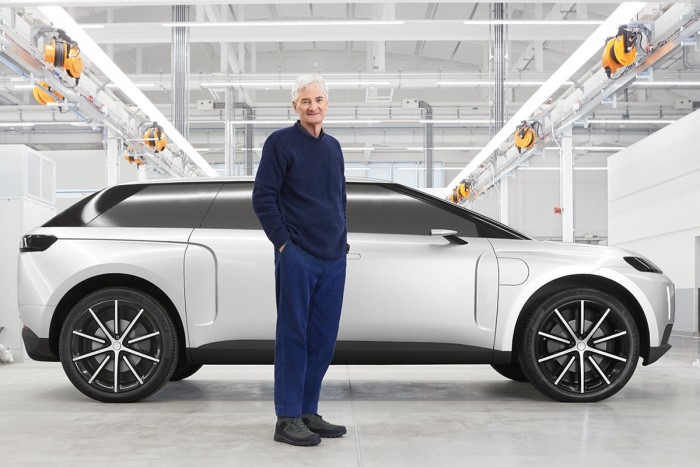 Porszívó helyett itt a Dyson elektromos autója