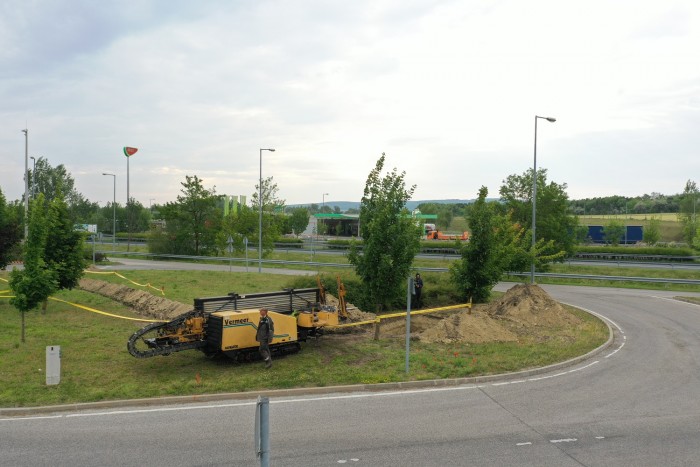 Átfúrták az M7-es autópályát 2