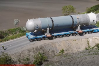 Hatalmas gépszörny jelent meg Magyarországon