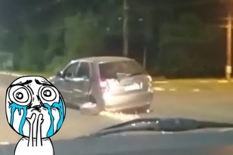 Ezek az autósok nem ismerik azt a szót, hogy állj!