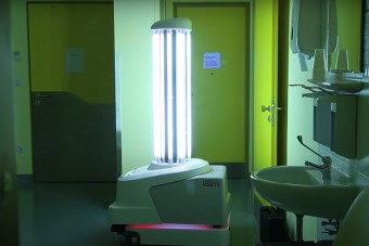 Önjáró robot segít itthon a vírus ellen