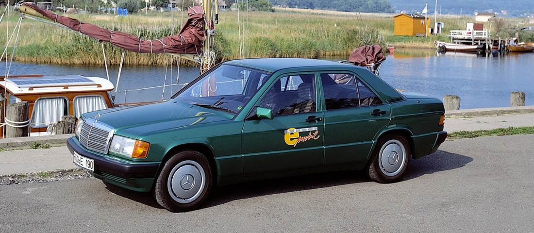 Rügen szigetét villanyozták fel az elektromos 190-es Mercik