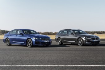 Több hibrid és több kütyü van a frissített BMW 5-ösben