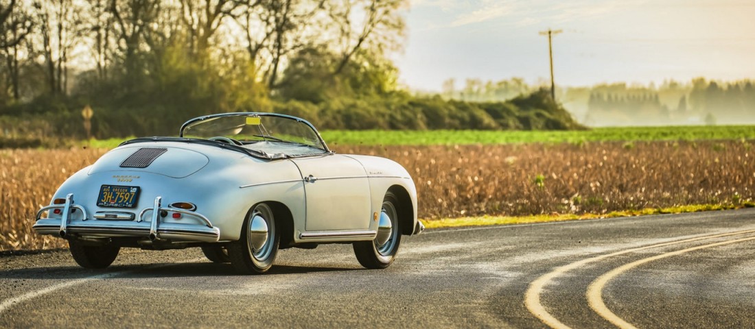 Gyönyörű veterán az 1958-as Speedster