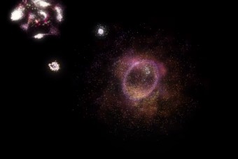 Kozmikus tűzgyűrűt fedeztek fel