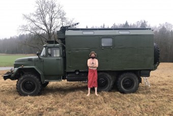 Mi legyen az öreg ZiL-ből? Hát persze, hogy szauna!