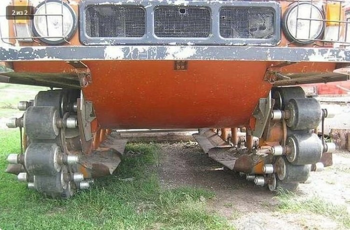 Mocsárjárónak készült, de lehetne akár időgép is ez a furcsa orosz szerkezet 2