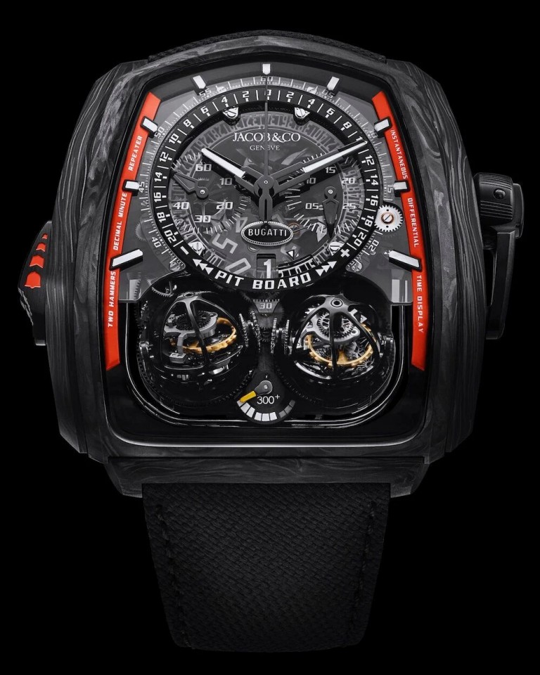 Csak három darab készül a Bugatti-órából 3