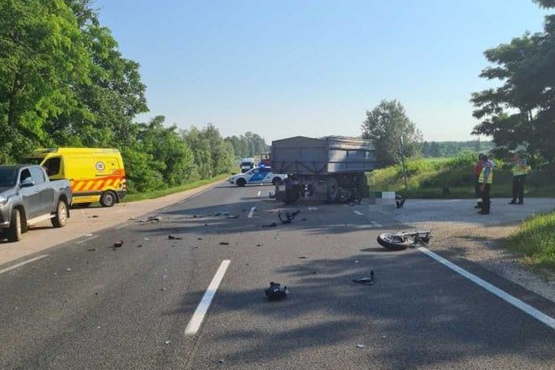 Fotókon a 6-os főúton történt halálos baleset 2