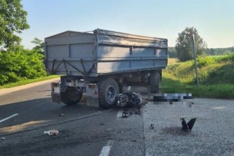 Fotókon a 6-os főúton történt halálos baleset