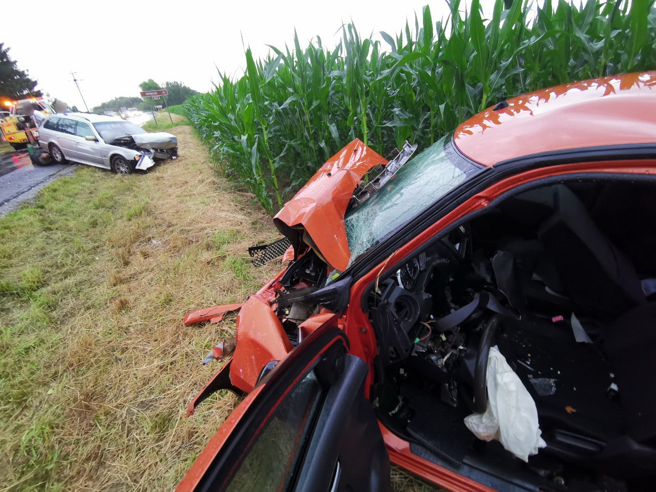 Így néz ki, amikor egy BMW és egy Suzuki frontálisan ütközik 2