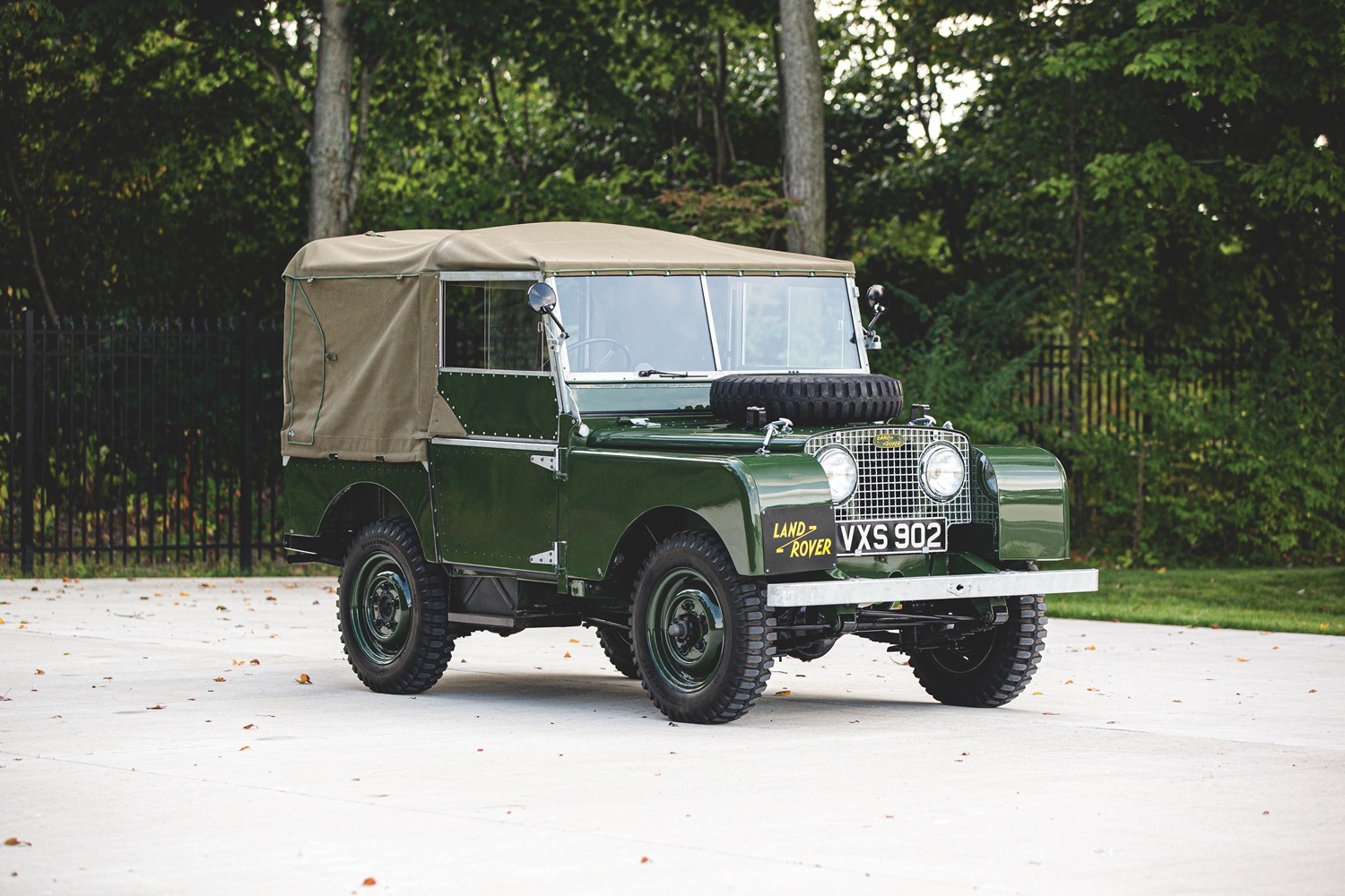 Kínosan makulátlan ez az 1950-es Land Rover 7