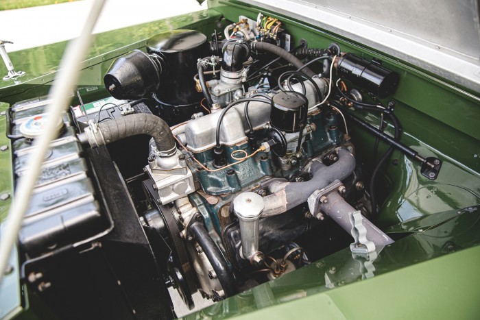 Kínosan makulátlan ez az 1950-es Land Rover 6