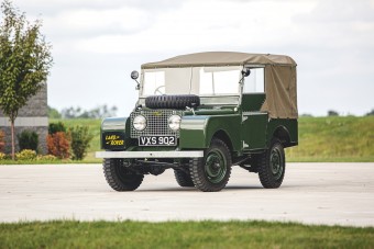 Kínosan makulátlan ez az 1950-es Land Rover