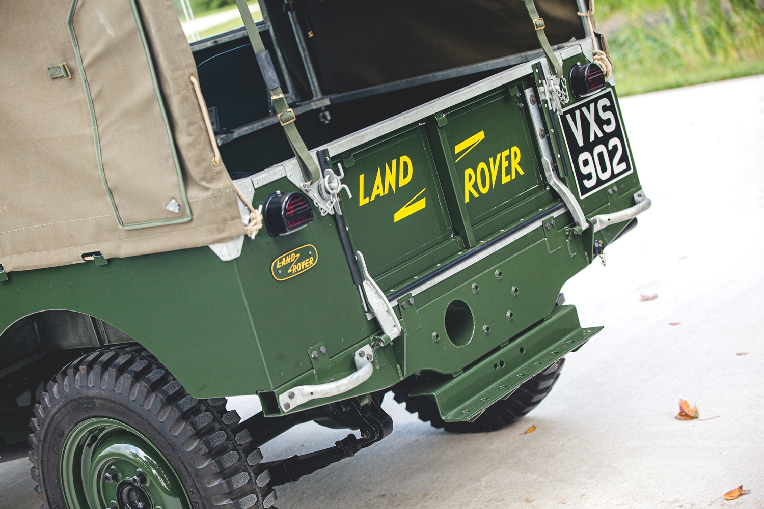 Kínosan makulátlan ez az 1950-es Land Rover 1